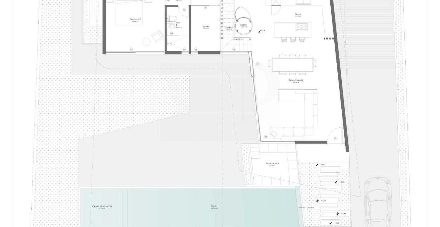 Exklusives Baugrundstück mit genehmigtem Luxusvillenprojekt in Roque del Conde