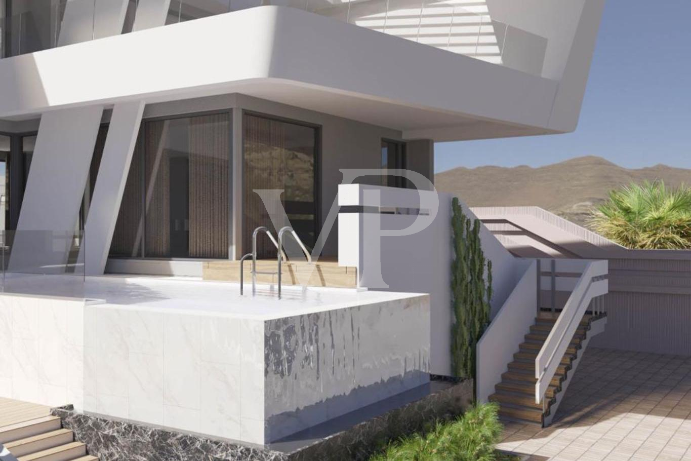 Exclusive building plot with approved licence for a luxury Villa Project in Roque del Conde