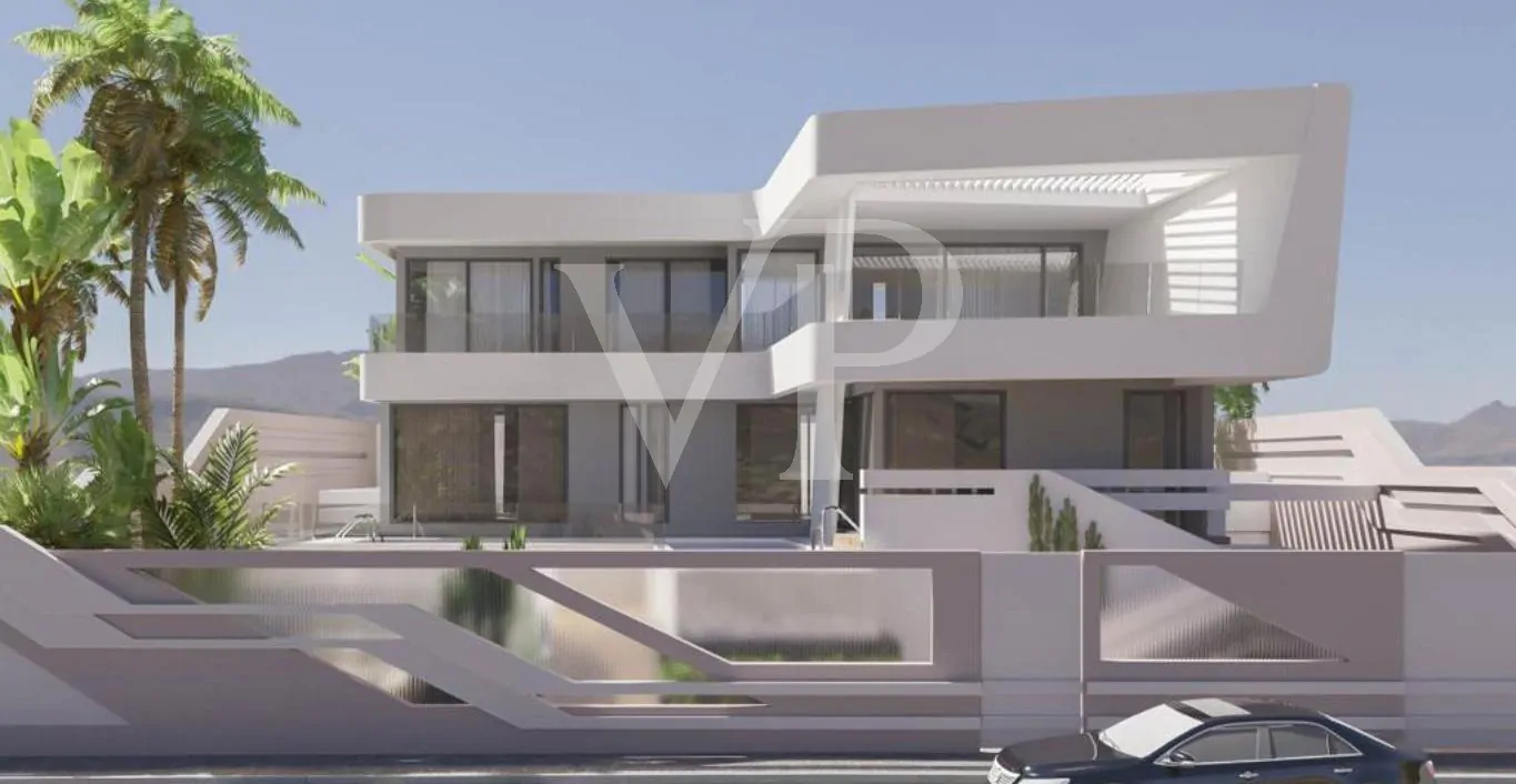 Exklusives Baugrundstück mit genehmigtem Luxusvillenprojekt in Roque del Conde