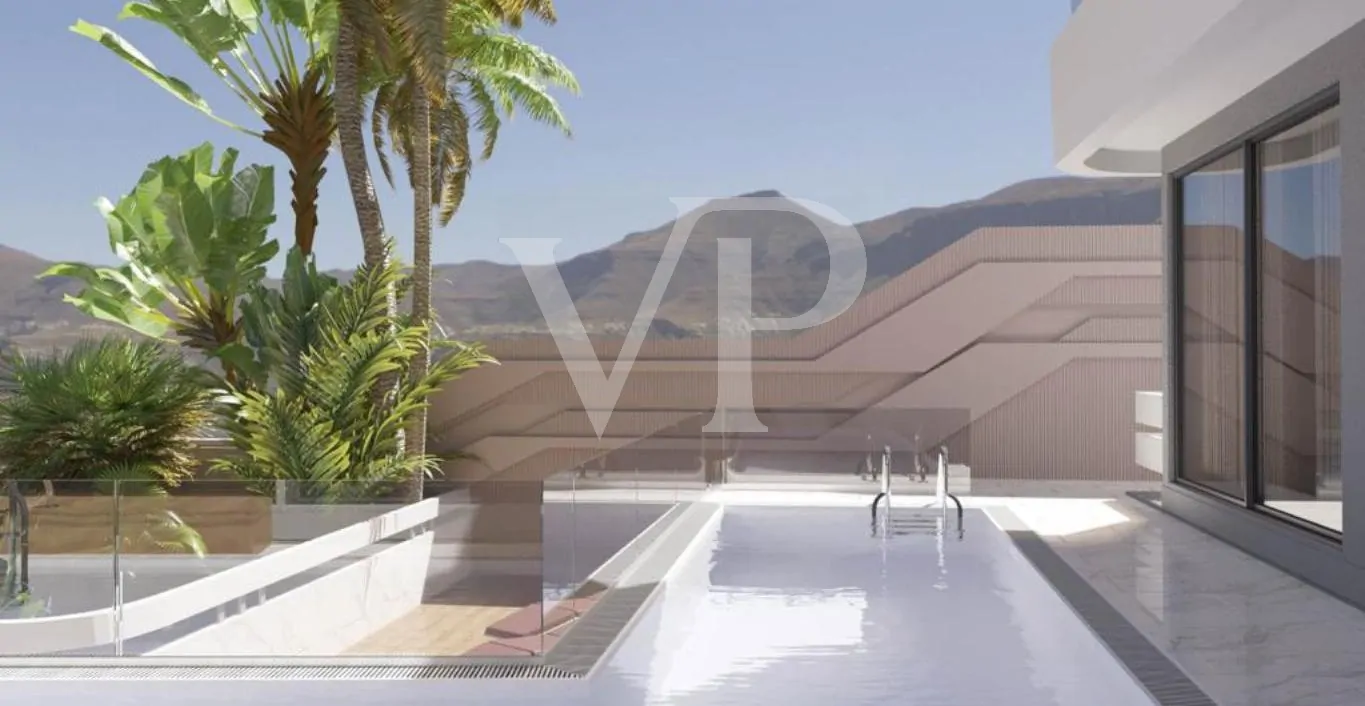 Exklusives Baugrundstück mit genehmigtem Luxusvillenprojekt in Roque del Conde