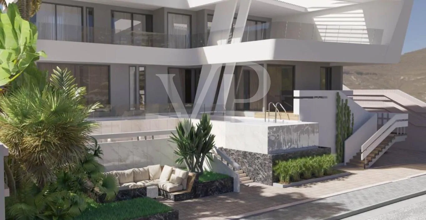 Exklusives Baugrundstück mit genehmigtem Luxusvillenprojekt in Roque del Conde