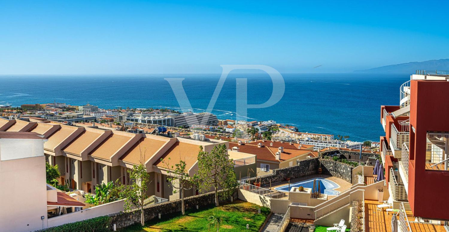 Exklusives Penthaus mit Meerblick und Dachterrasse in Puerto Santiago