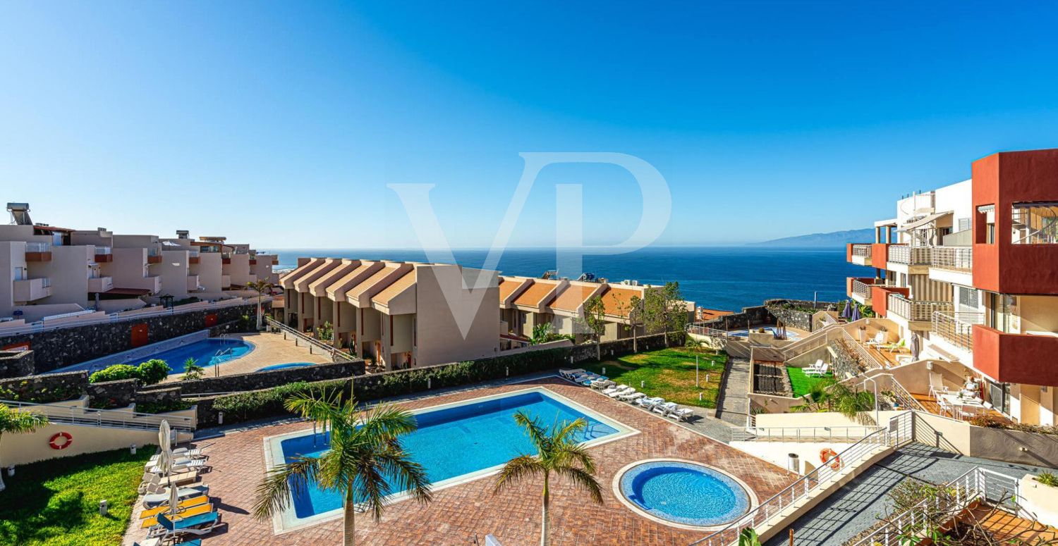 Exklusives Penthaus mit Meerblick und Dachterrasse in Puerto Santiago