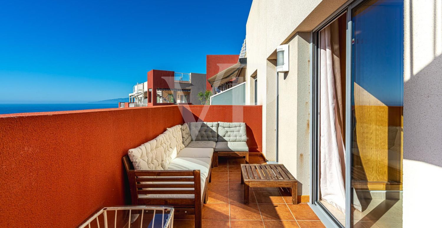 Exklusives Penthaus mit Meerblick und Dachterrasse in Puerto Santiago