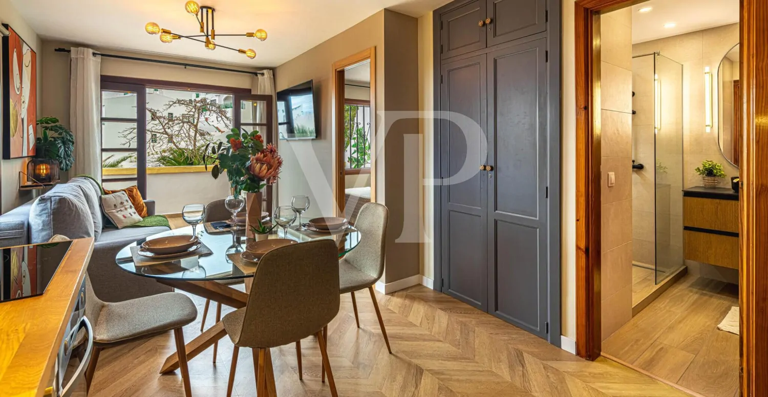 Stilvolle Ein- Schlafzimmer- Wohnung in San Eugenio alto