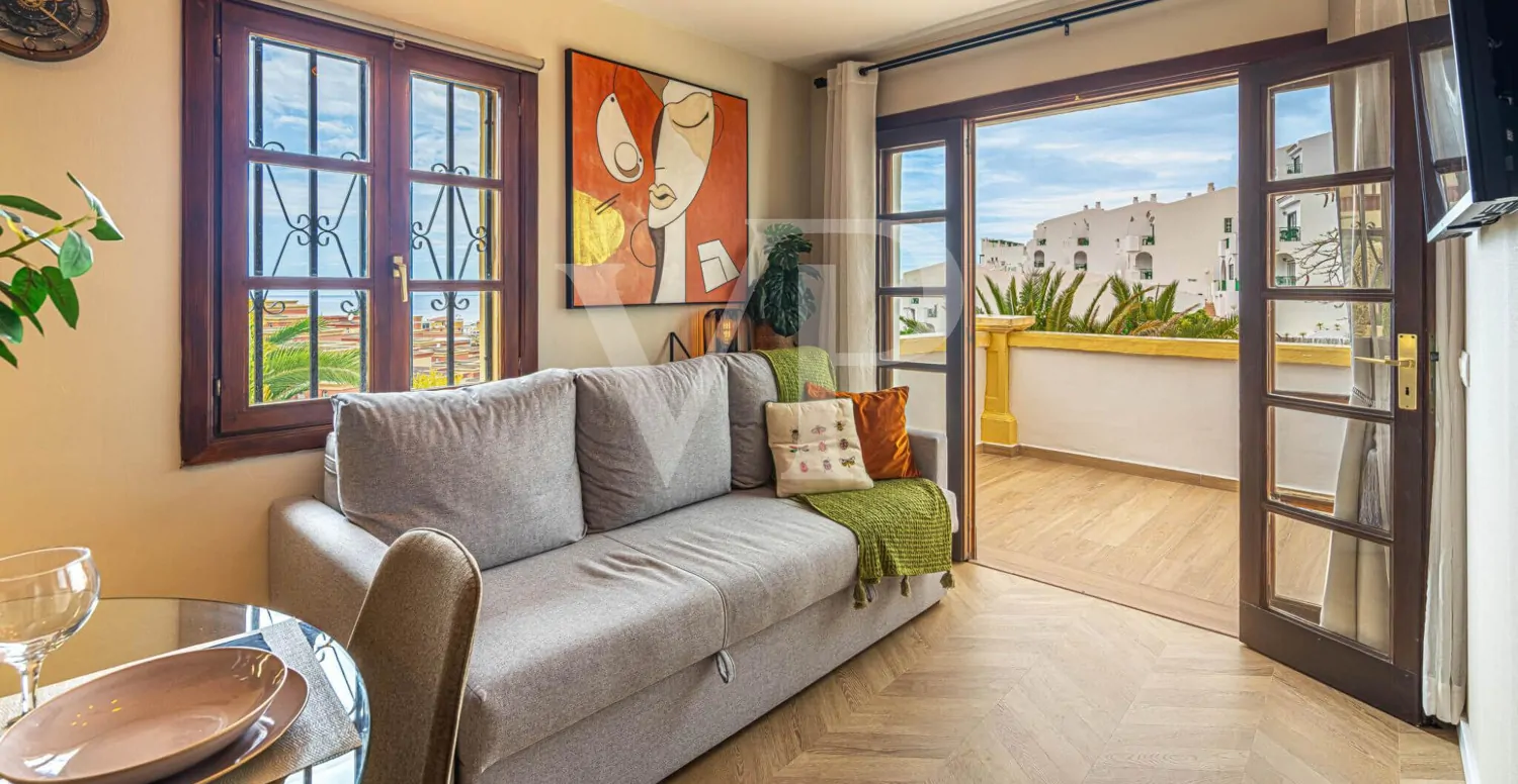 Stilvolle Ein- Schlafzimmer- Wohnung in San Eugenio alto