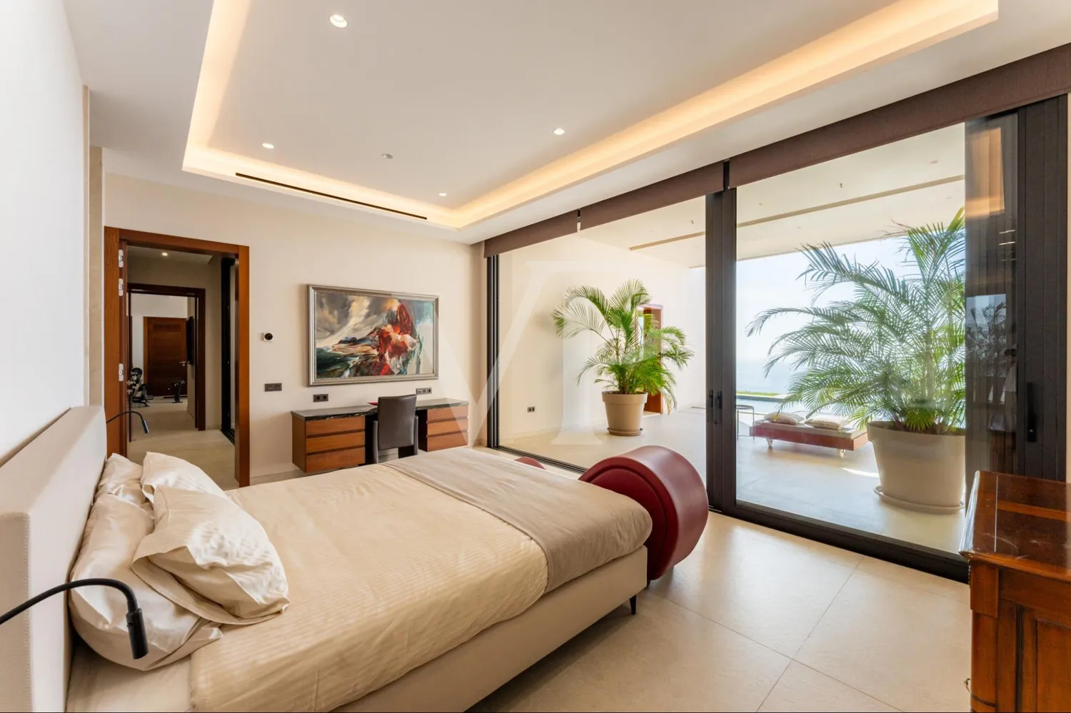 Luxusvilla mit Infinity-Pool und Panoramablick auf den Atlantik