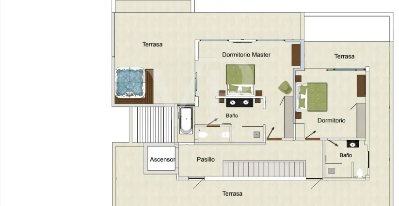 Traumvilla in Caldera del Rey mit panoramischem Atlantikblick