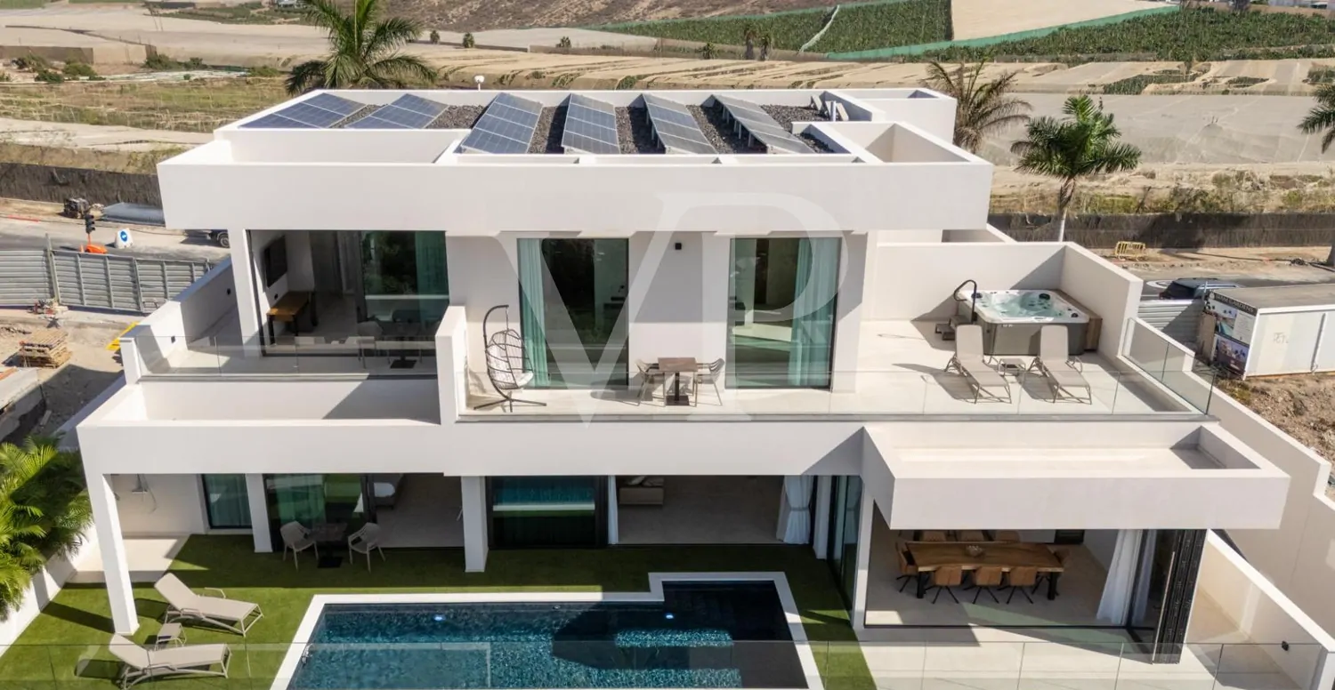 Traumvilla in Caldera del Rey mit panoramischem Atlantikblick