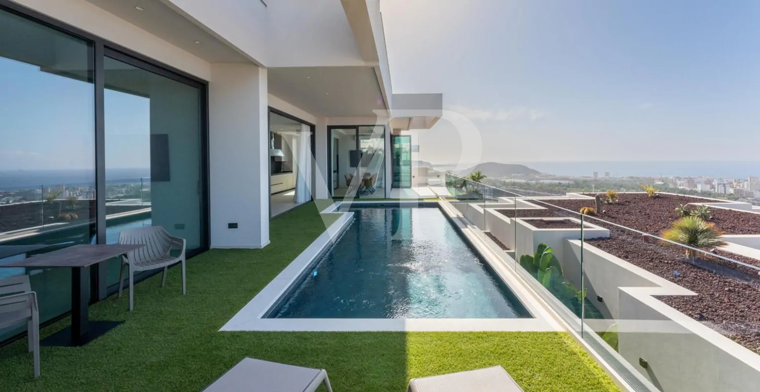 Traumvilla in Caldera del Rey mit panoramischem Atlantikblick