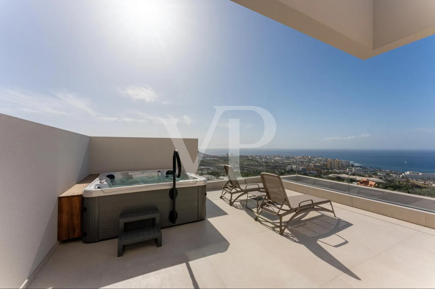 Traumvilla in Caldera del Rey mit panoramischem Atlantikblick