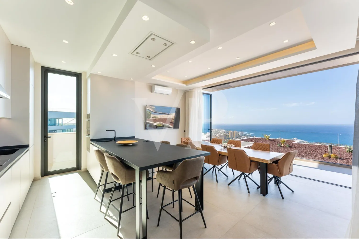 Traumvilla in Caldera del Rey mit panoramischem Atlantikblick