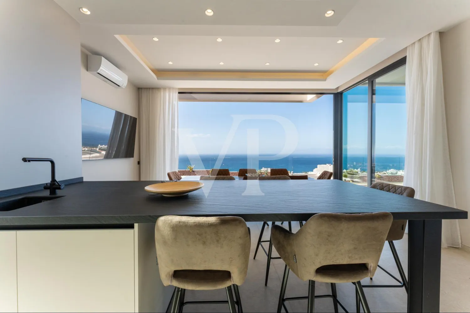 Traumvilla in Caldera del Rey mit panoramischem Atlantikblick