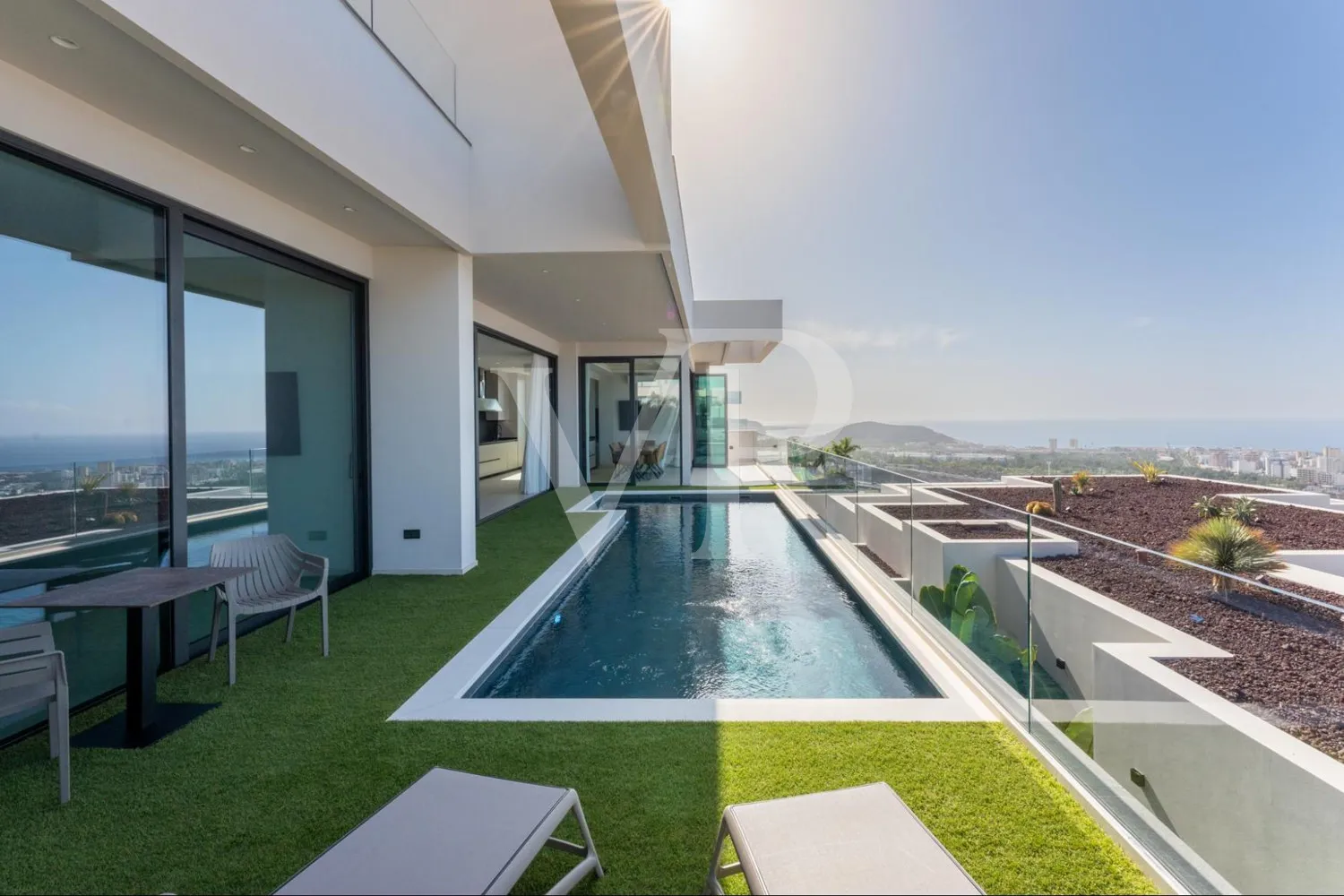 Traumvilla in Caldera del Rey mit panoramischem Atlantikblick