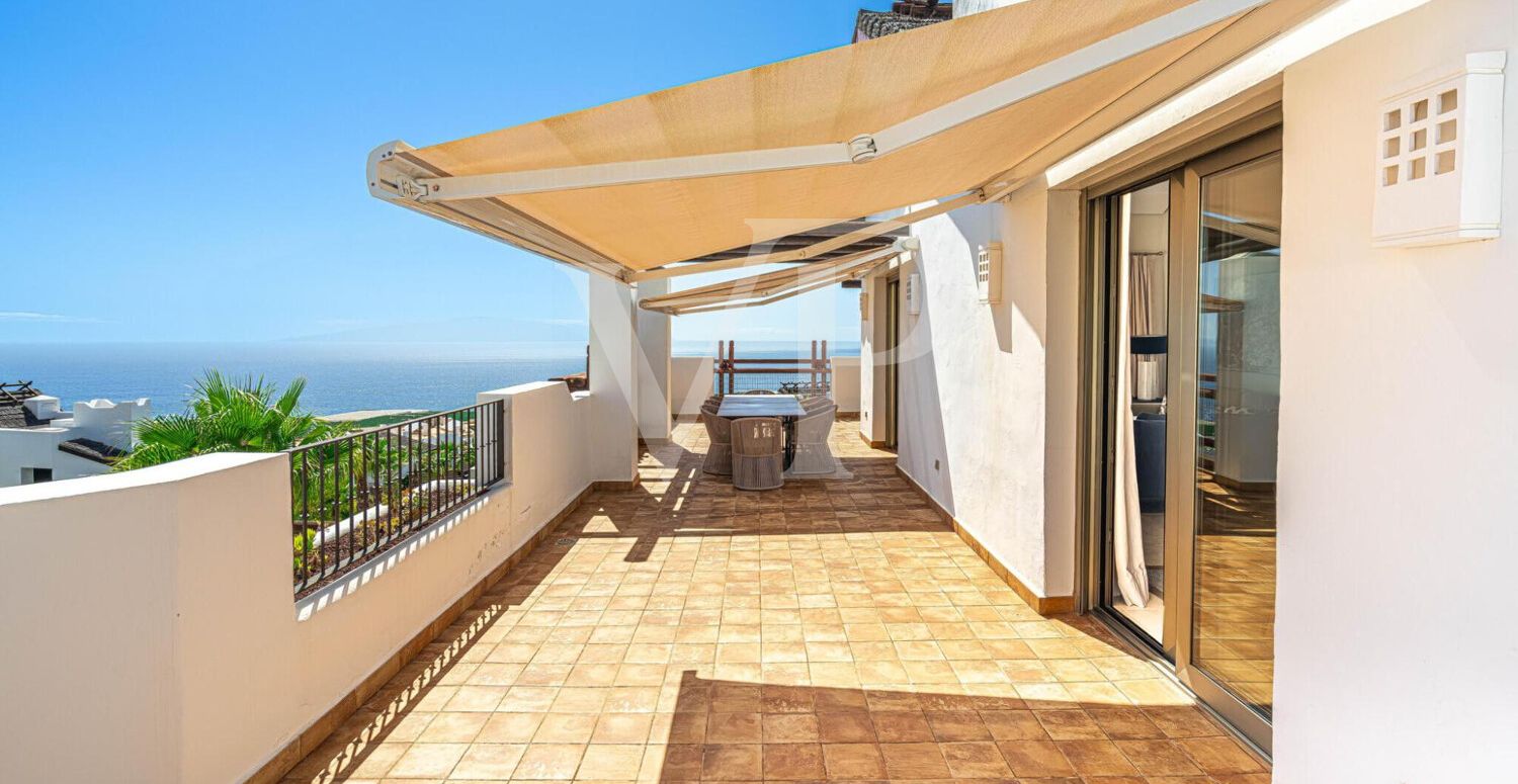 Luxury Penthouse in Las Terrazas de Abama – with rooftop terrace and sea views