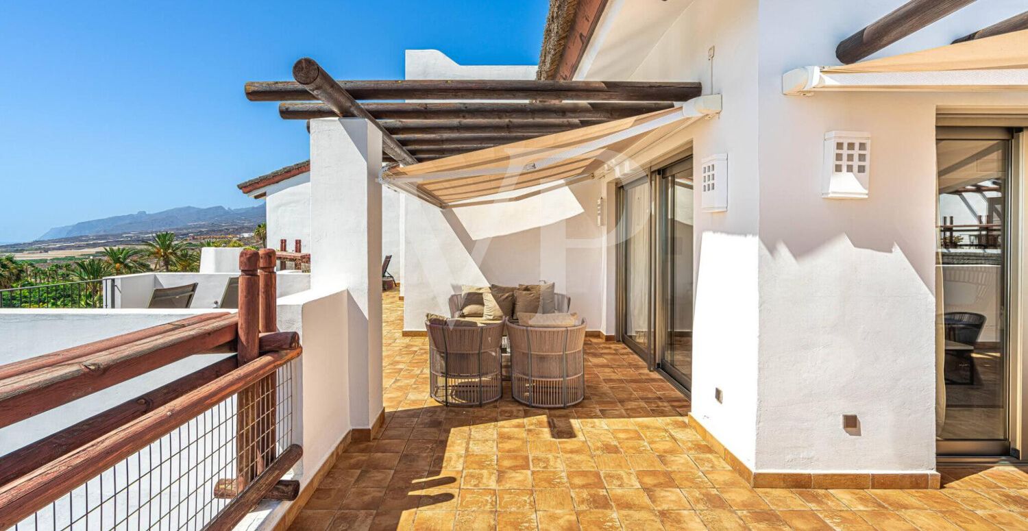 Luxury Penthouse in Las Terrazas de Abama – with rooftop terrace and sea views
