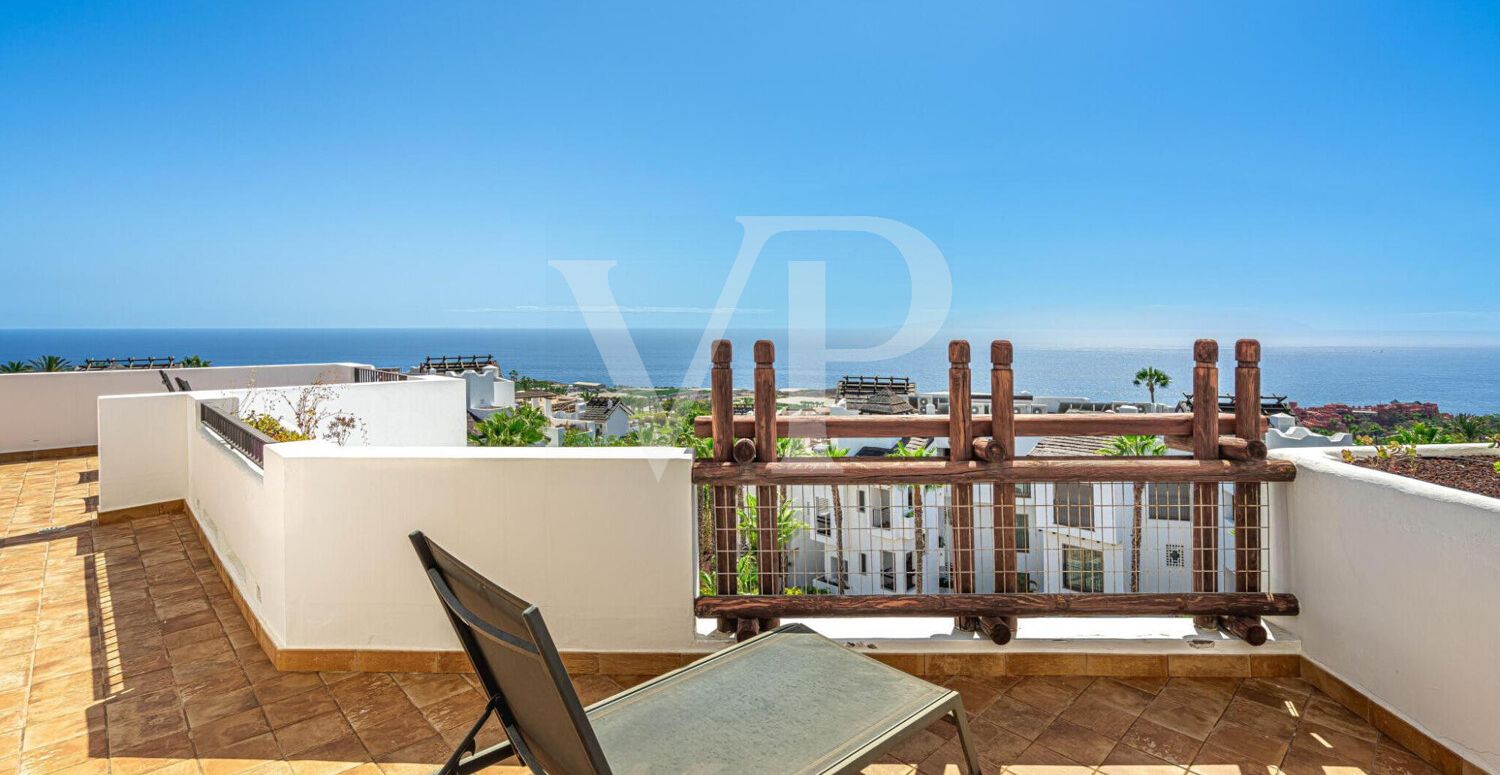 Luxury Penthouse in Las Terrazas de Abama – with rooftop terrace and sea views