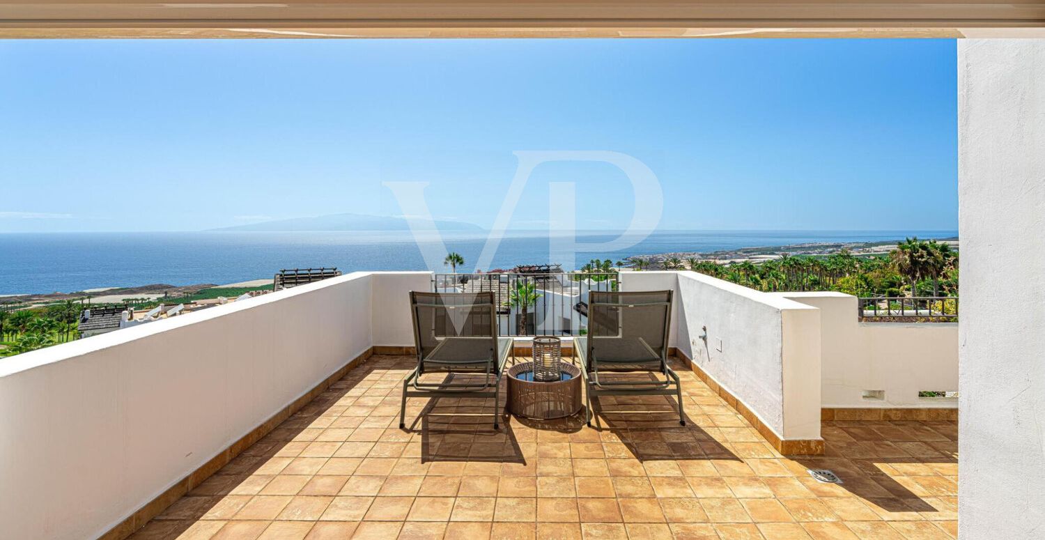 Luxury Penthouse in Las Terrazas de Abama – with rooftop terrace and sea views