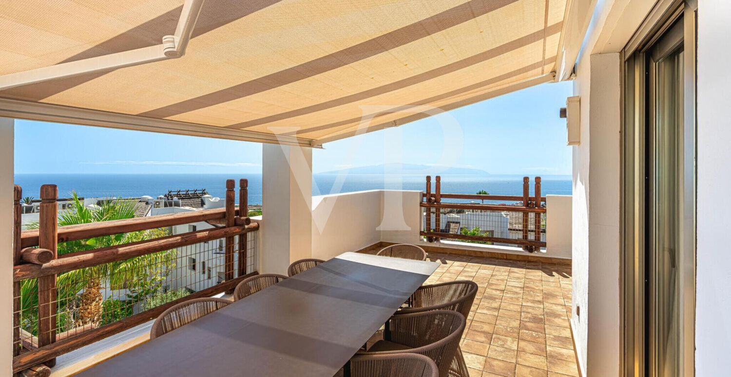 Luxury Penthouse in Las Terrazas de Abama – with rooftop terrace and sea views