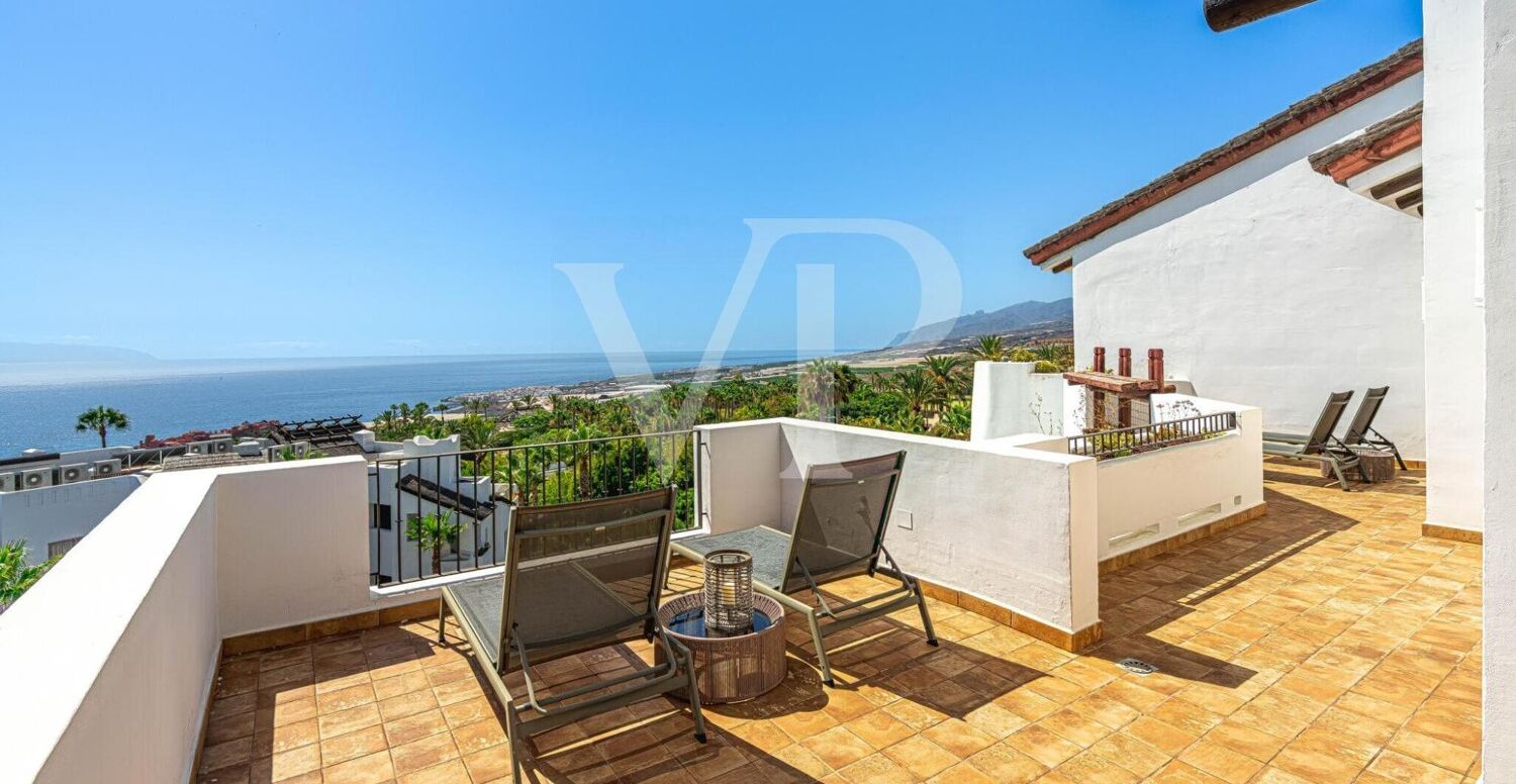 Luxury Penthouse in Las Terrazas de Abama – with rooftop terrace and sea views