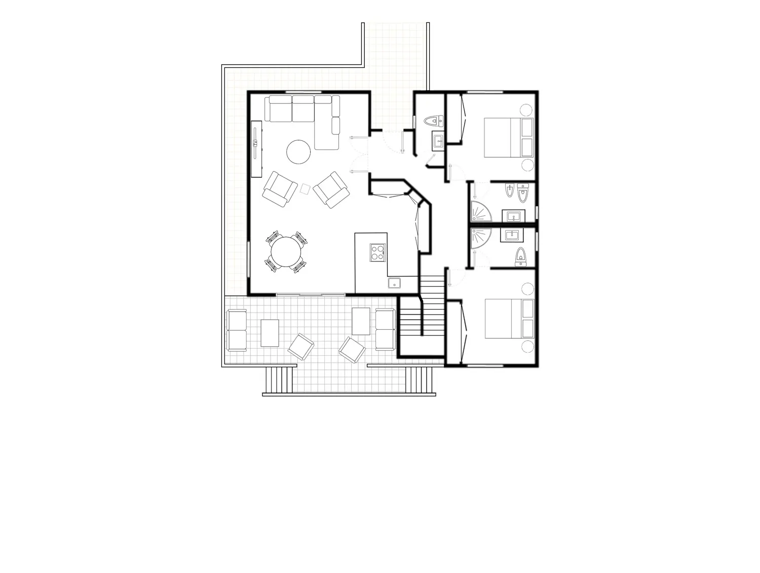 Atemberaubende Villa direkt am Golf Costa Adeje mit Meer- und Bergblick