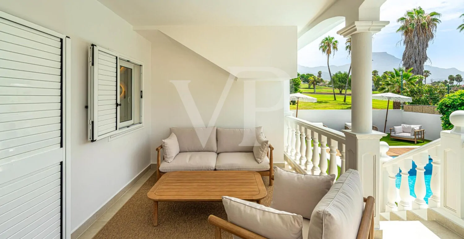Atemberaubende Villa direkt am Golf Costa Adeje mit Meer- und Bergblick