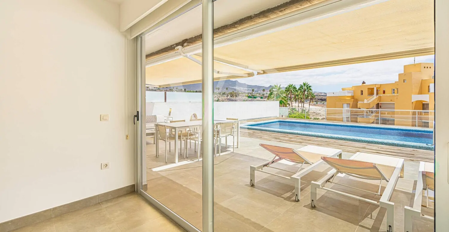Beeindruckendes Apartment mit privatem Pool in La Caleta