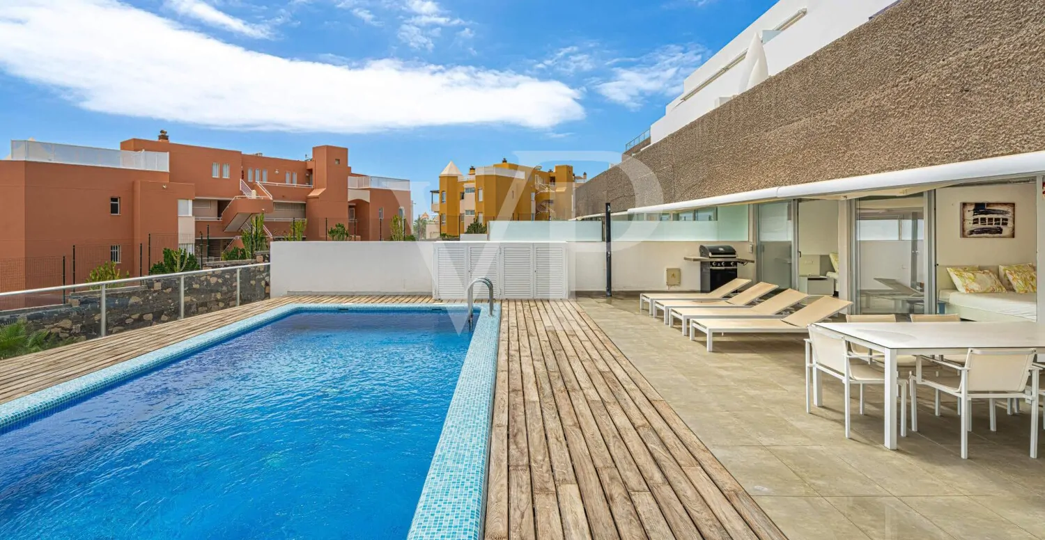 Beeindruckendes Apartment mit privatem Pool in La Caleta
