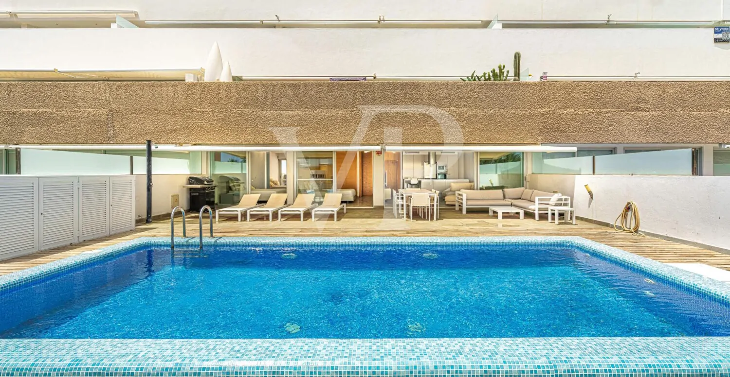 Beeindruckendes Apartment mit privatem Pool in La Caleta