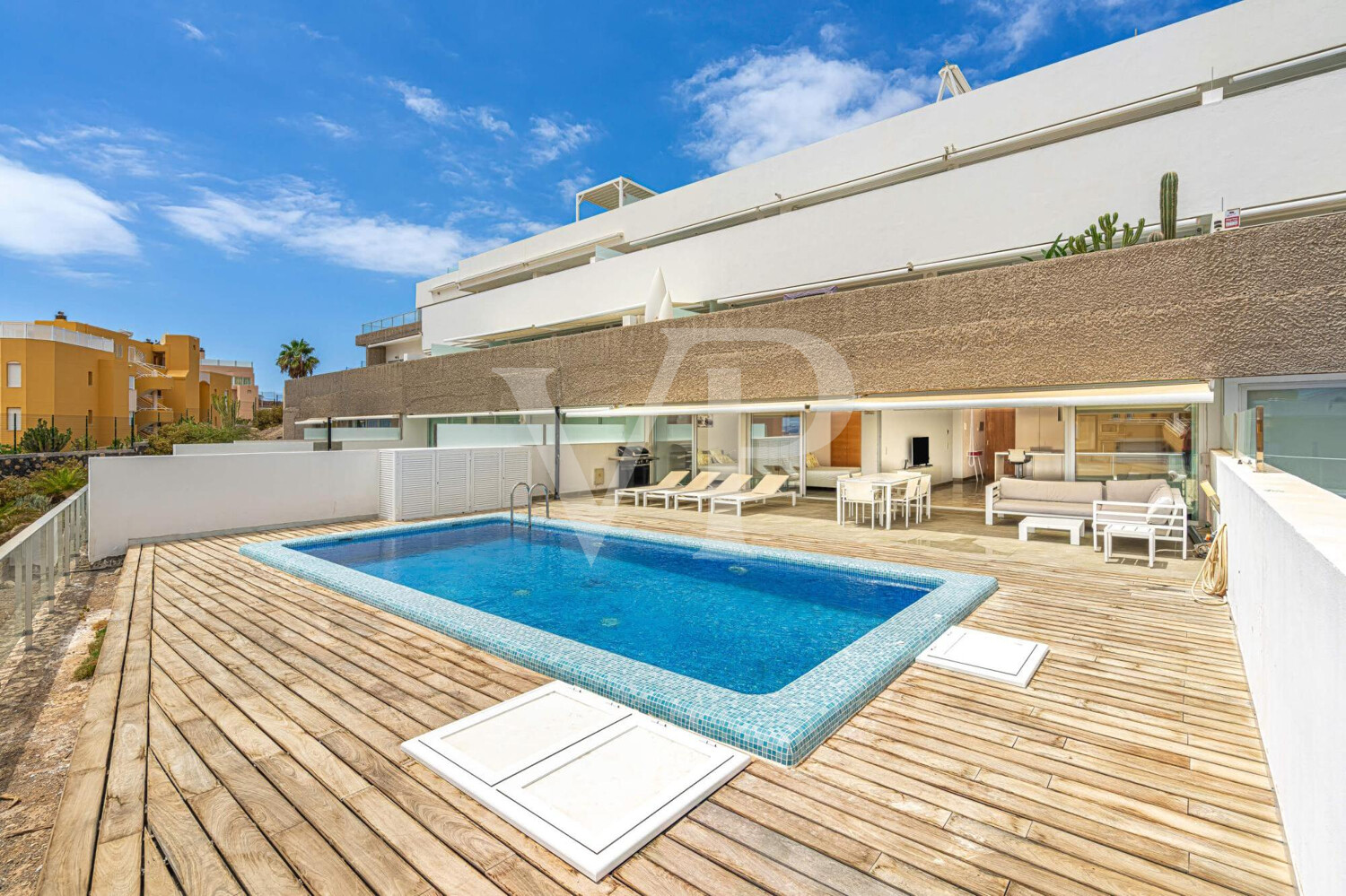 Beeindruckendes Apartment mit privatem Pool in La Caleta
