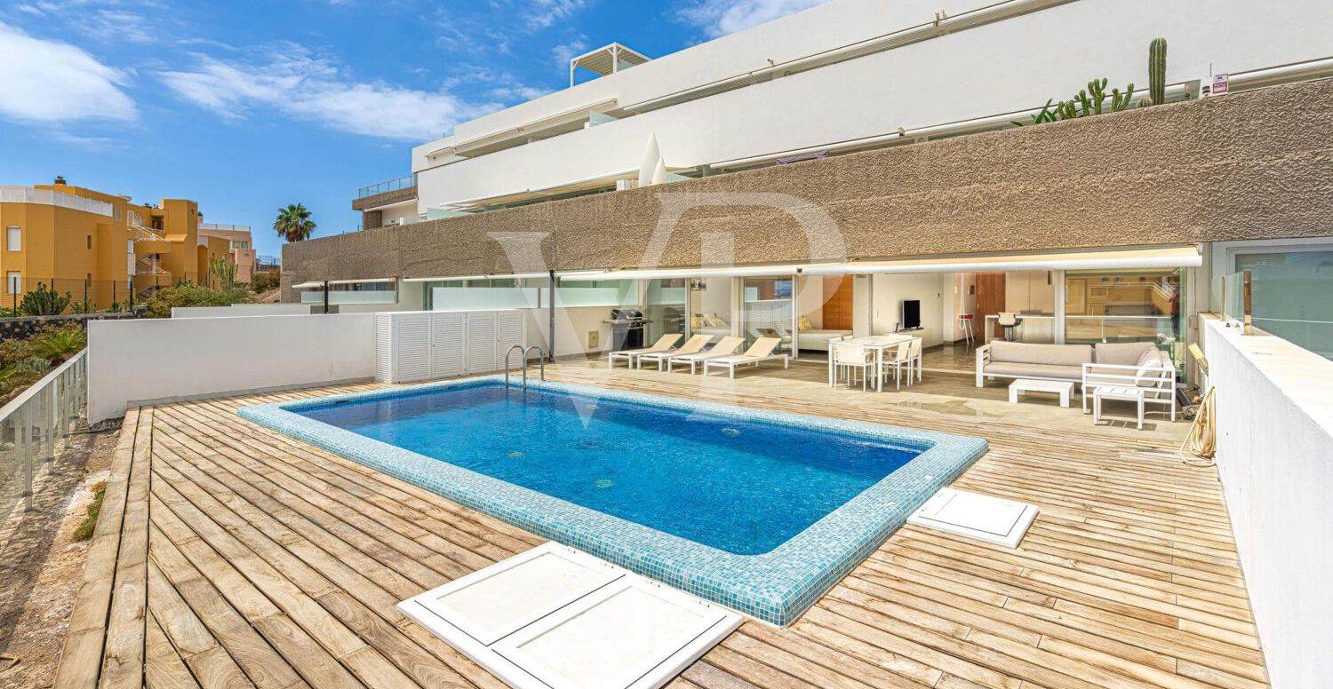 Beeindruckendes Apartment mit privatem Pool in La Caleta