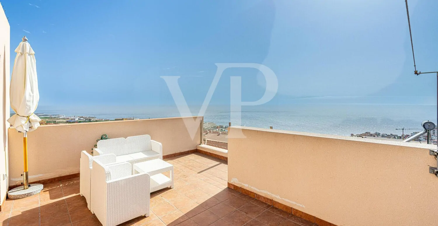 Charmantes Reihenendhaus mit Meerblick in Puerto de Santiago