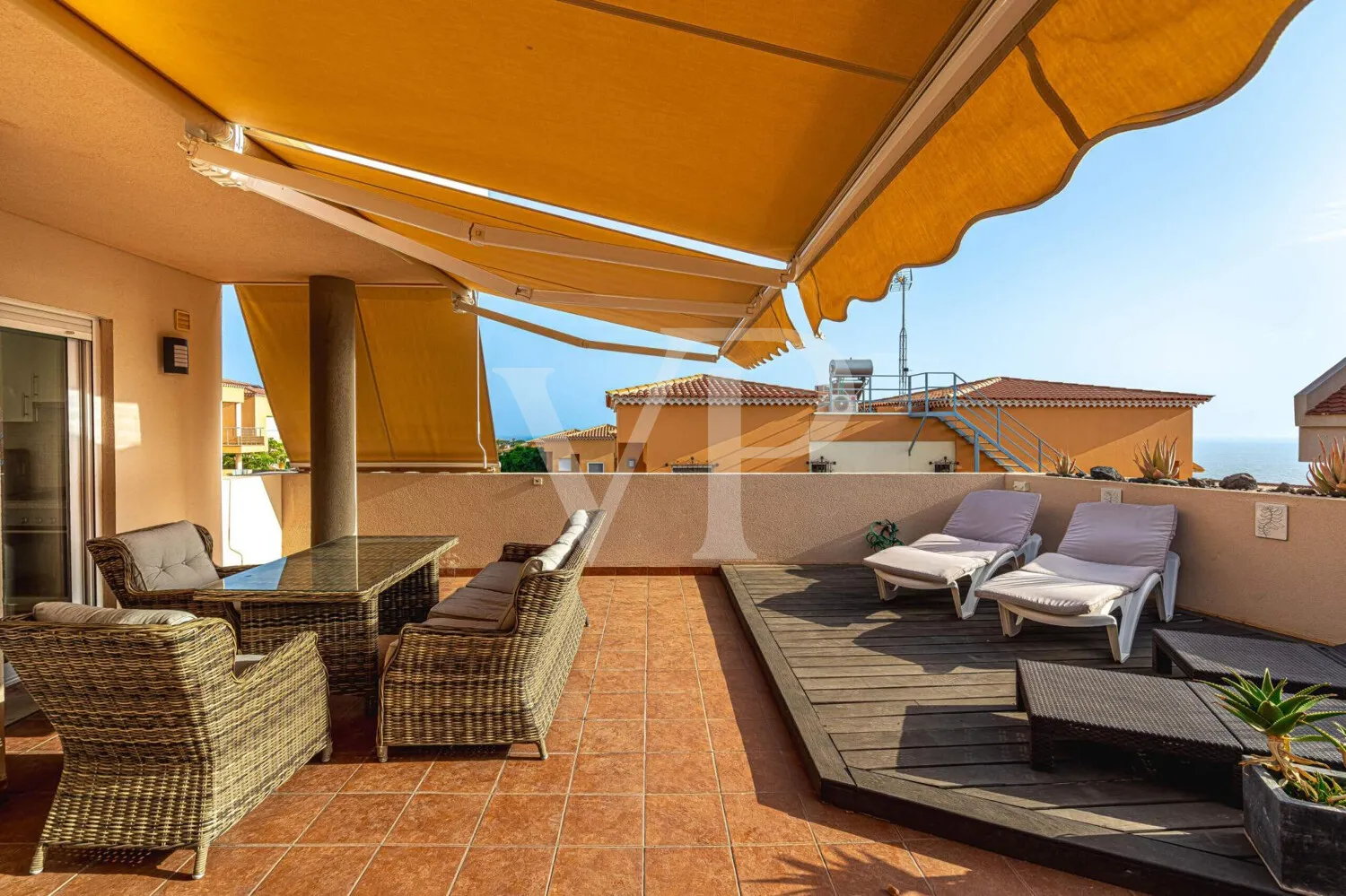 Charmantes Reihenendhaus mit Meerblick in Puerto de Santiago