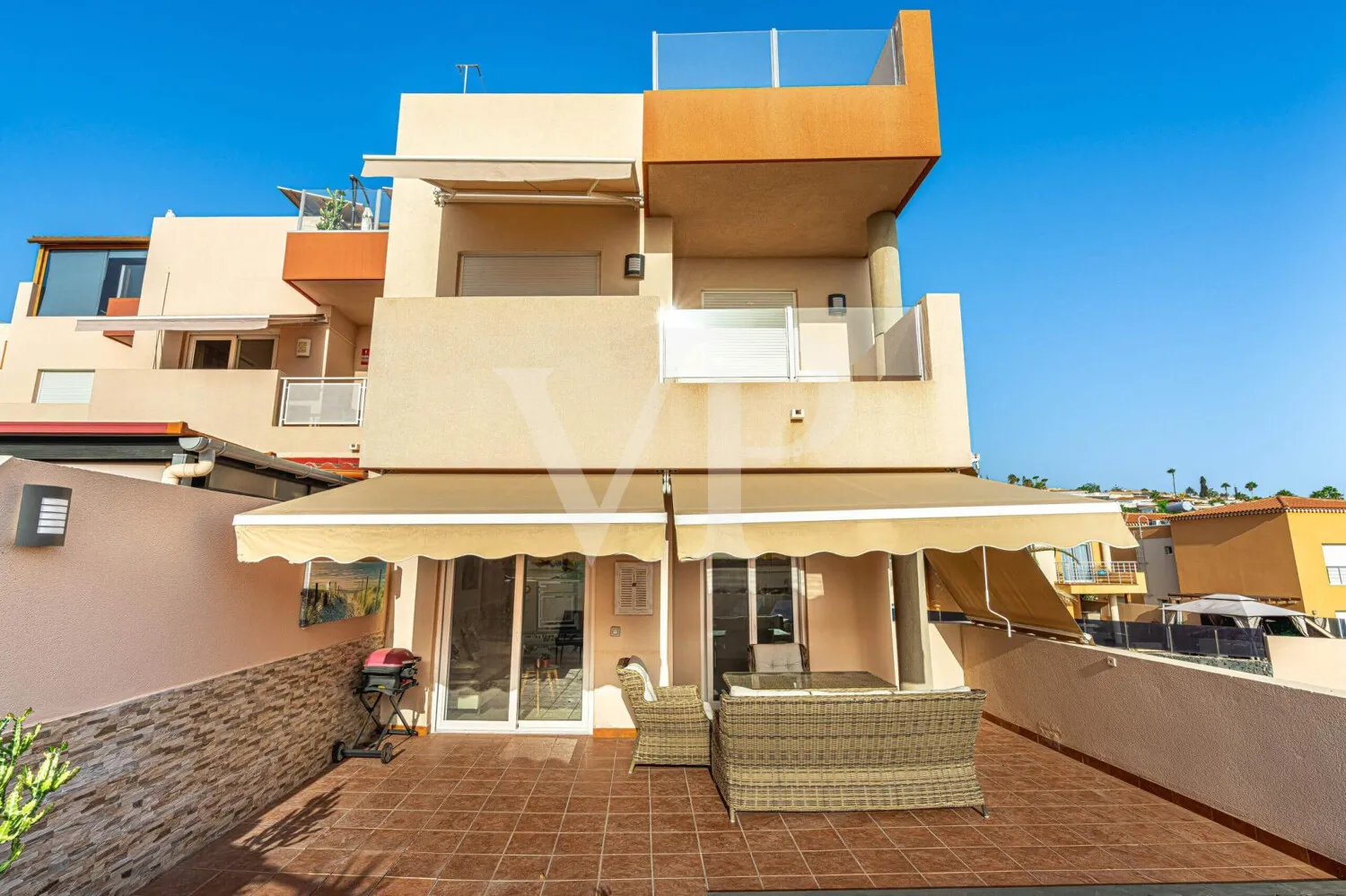 Charmantes Reihenendhaus mit Meerblick in Puerto de Santiago