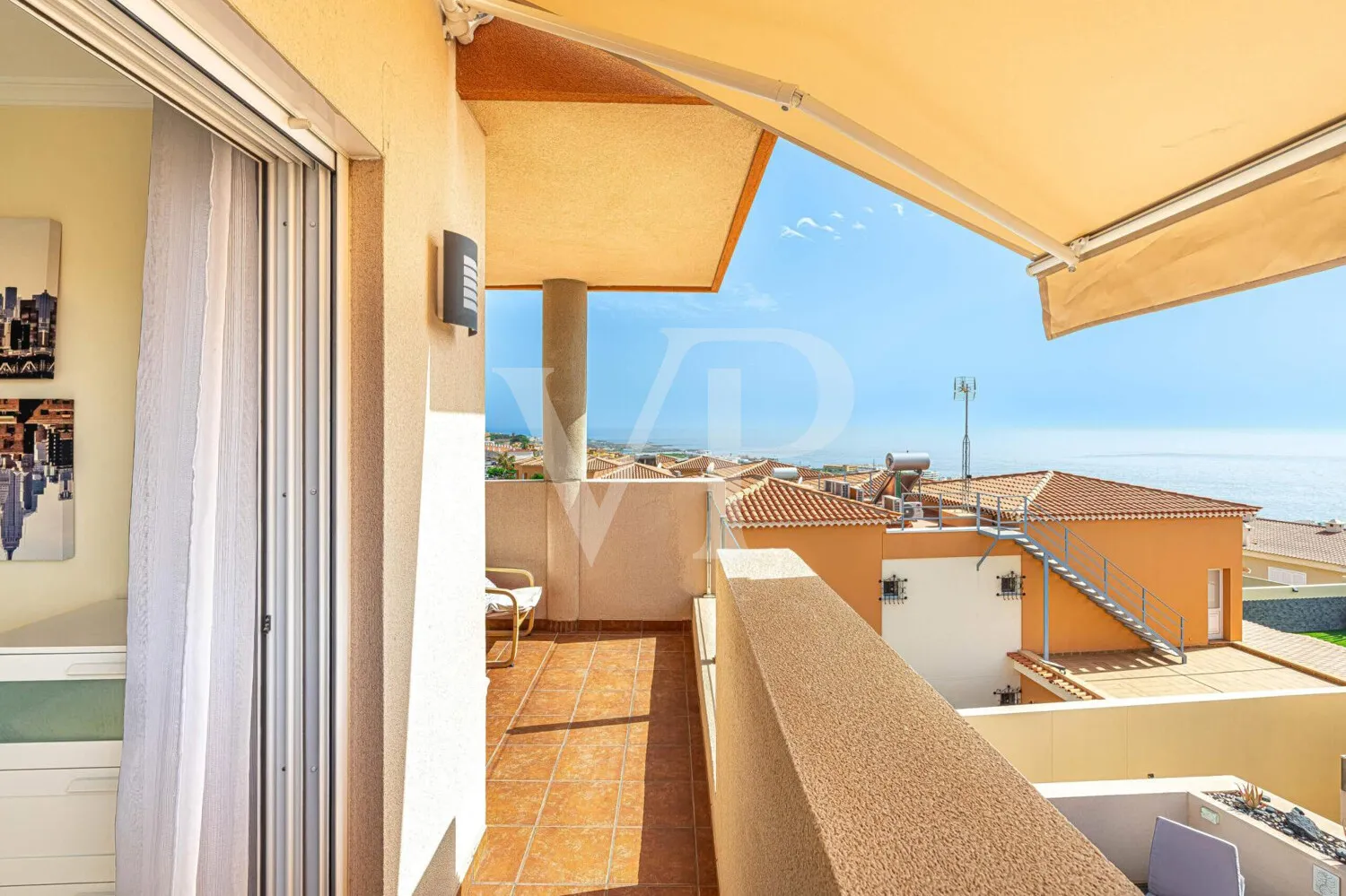 Charmantes Reihenendhaus mit Meerblick in Puerto de Santiago