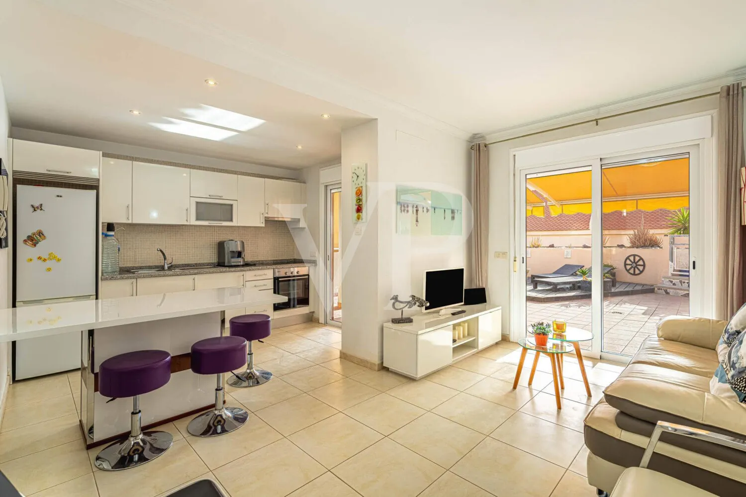 Charmantes Reihenendhaus mit Meerblick in Puerto de Santiago