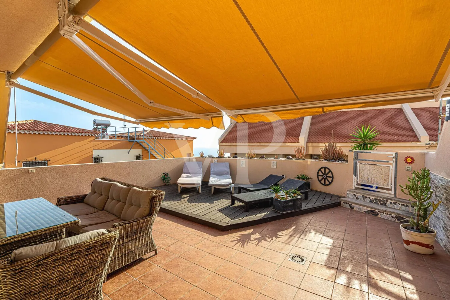 Charmantes Reihenendhaus mit Meerblick in Puerto de Santiago