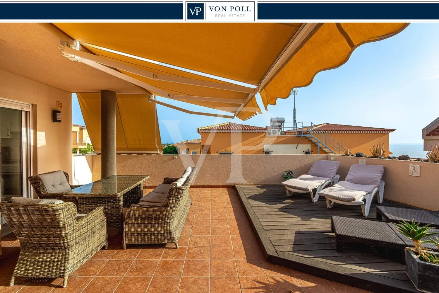 Charmantes Reihenendhaus mit Meerblick in Puerto de Santiago