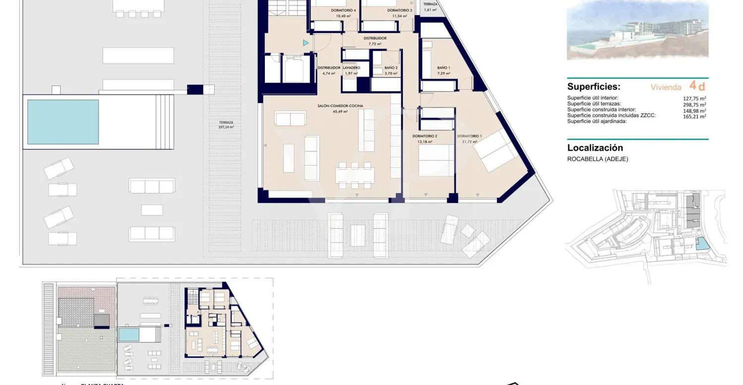 Neubauapartment direkt am Meer mit Blick auf La Gomera – Serene Homes, Callao Salvaje