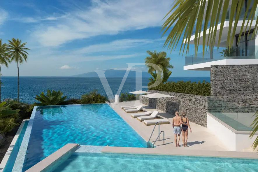 New-build apartment on the seafront with views of La Gomera – Serene Homes, Callao Salvaje