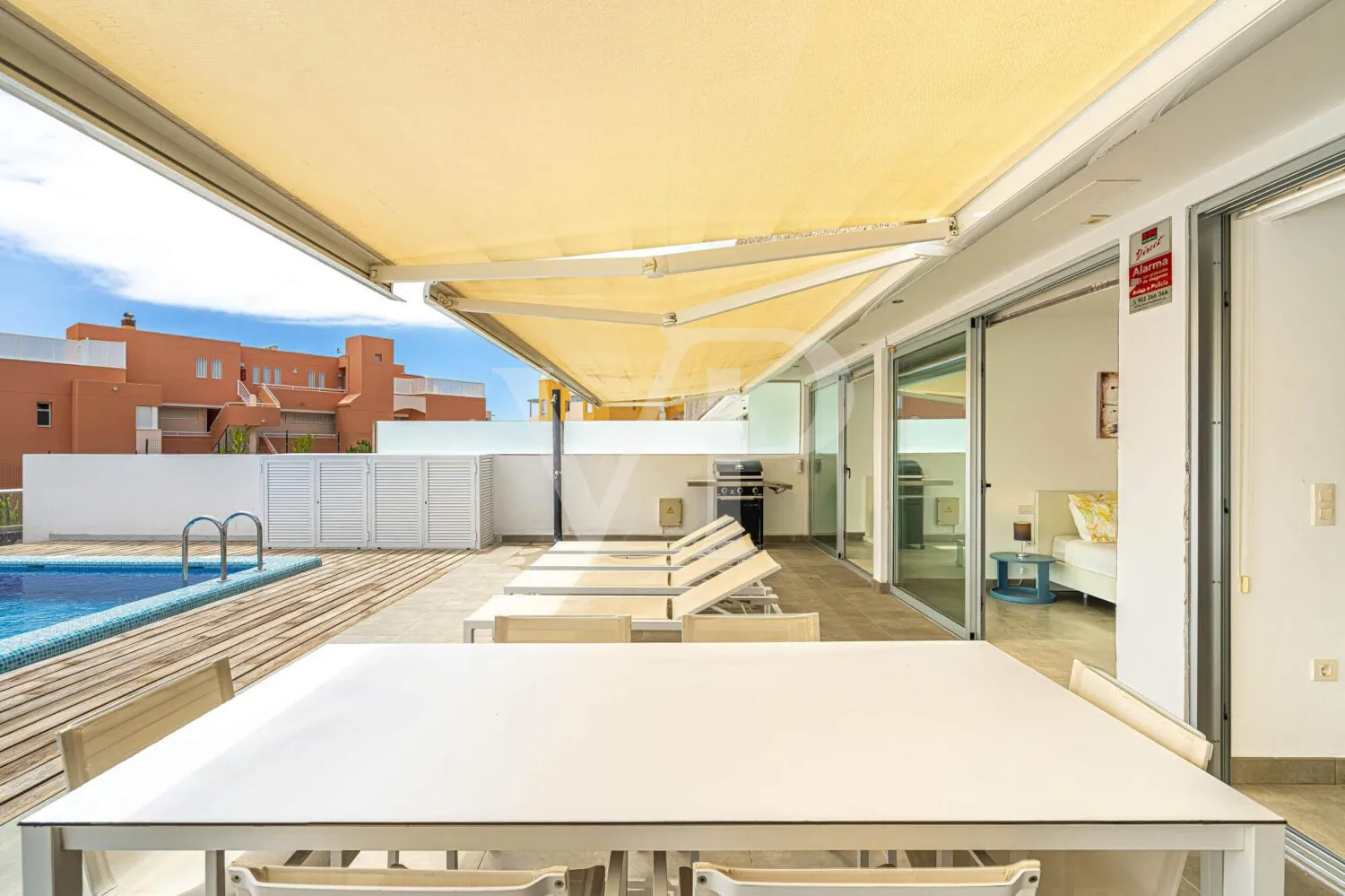 Lenyűgöző apartman saját medencével La Caletában