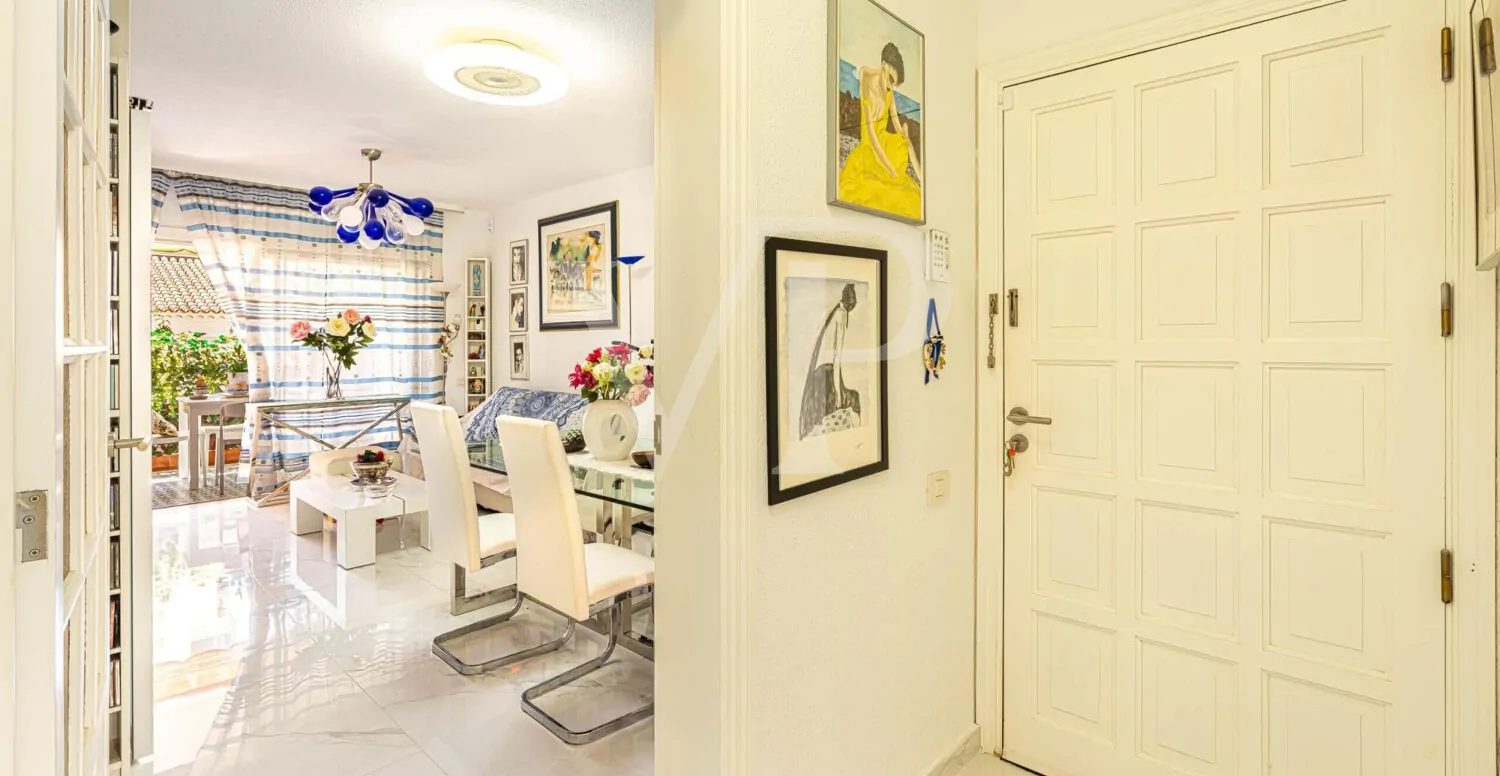 Attraktive zwei Schlafzimmer Wohnung in Strandlage