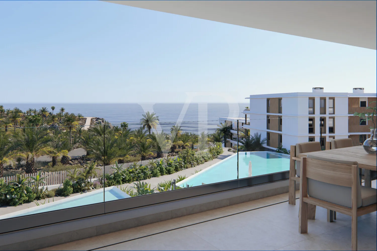 Obra nueva en primera línea de mar en Callao Salvaje - 3 dormitorios