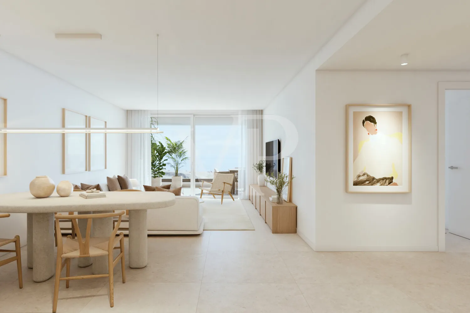 Obra nueva en primera línea de mar en Callao Salvaje - 3 dormitorios