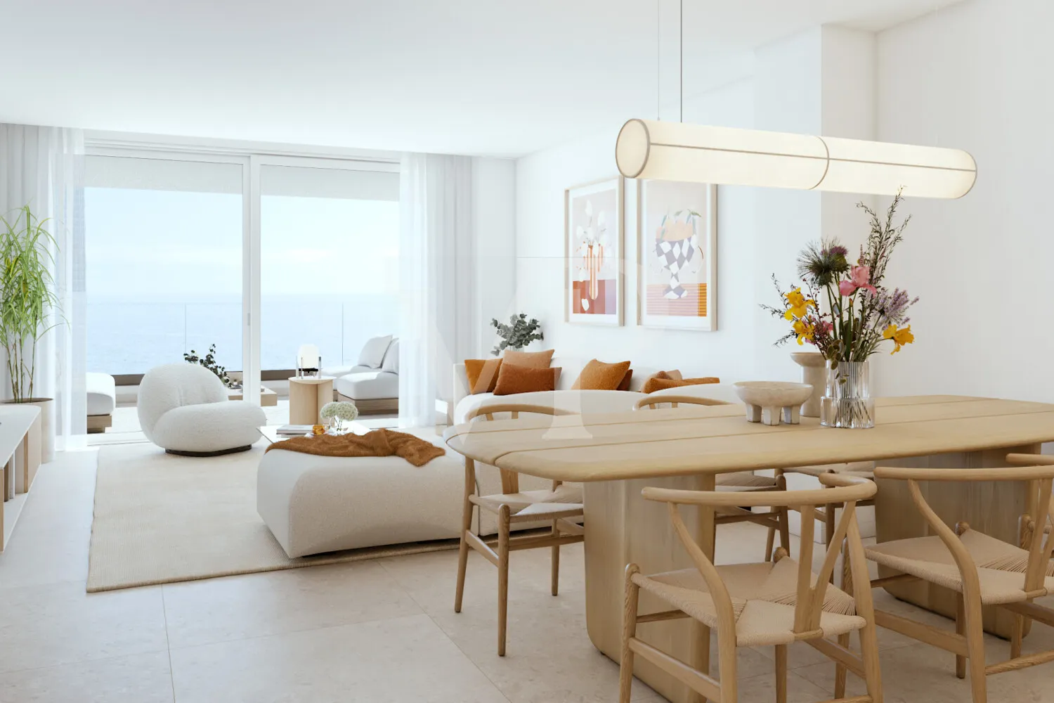 Obra nueva en primera línea de mar en Callao Salvaje - 3 dormitorios