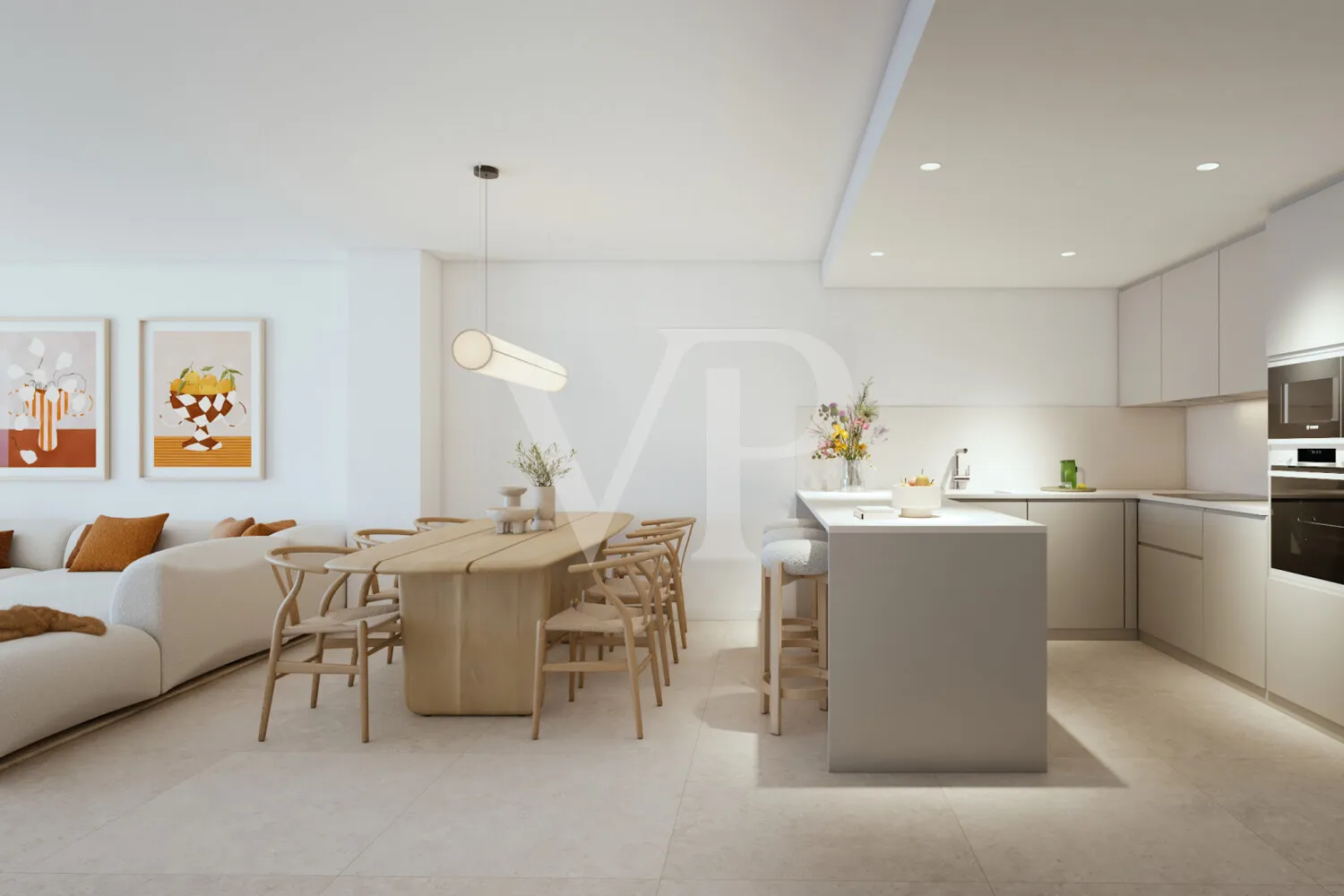 Obra nueva en primera línea de mar en Callao Salvaje - dos dormitorios