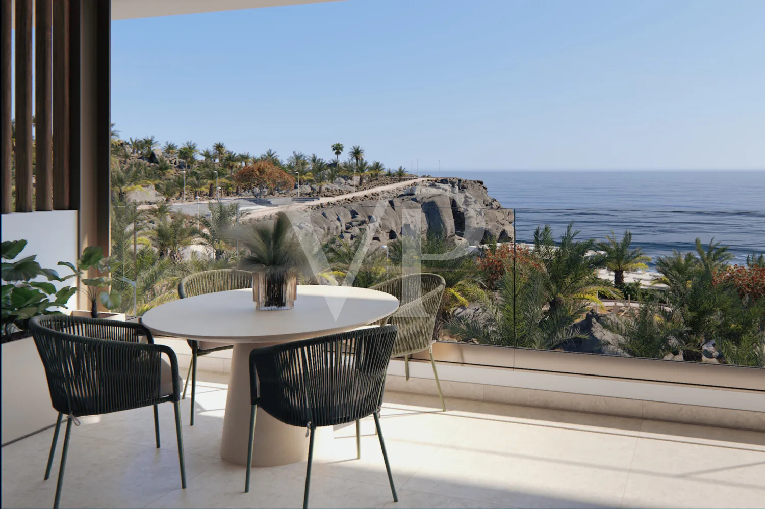 Obra nueva en primera línea de mar en Callao Salvaje - dos dormitorios