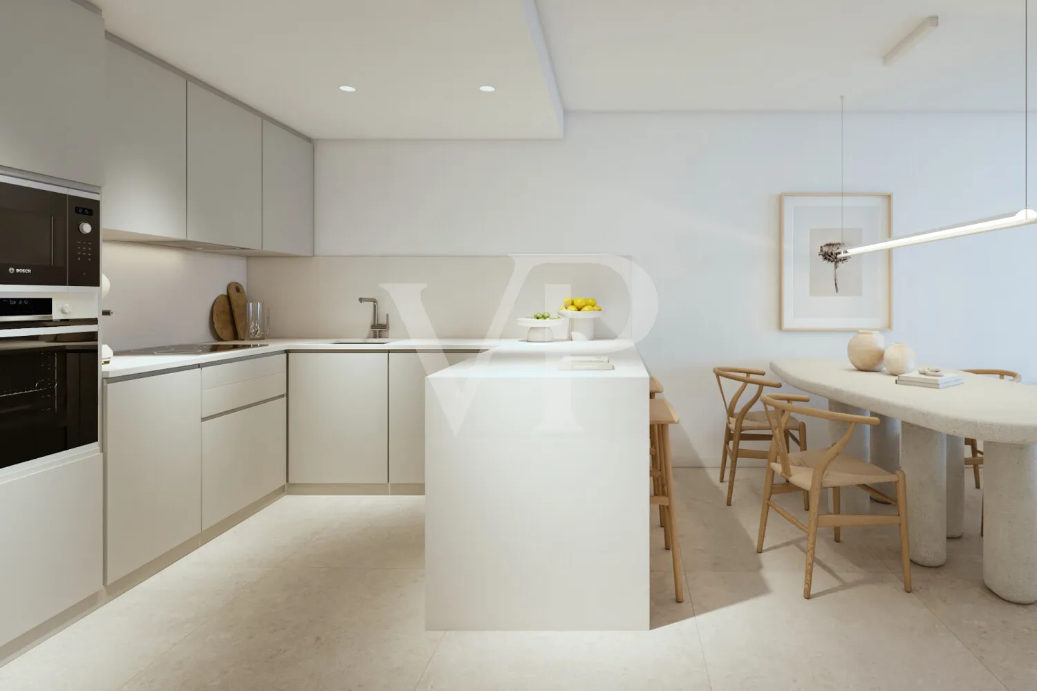 Obra nueva en primera línea de mar en Callao Salvaje - dos dormitorios