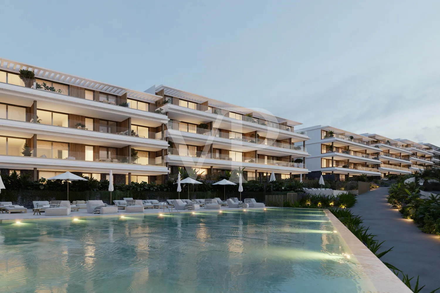 Obra nueva en primera línea de mar en Callao Salvaje - dos dormitorios