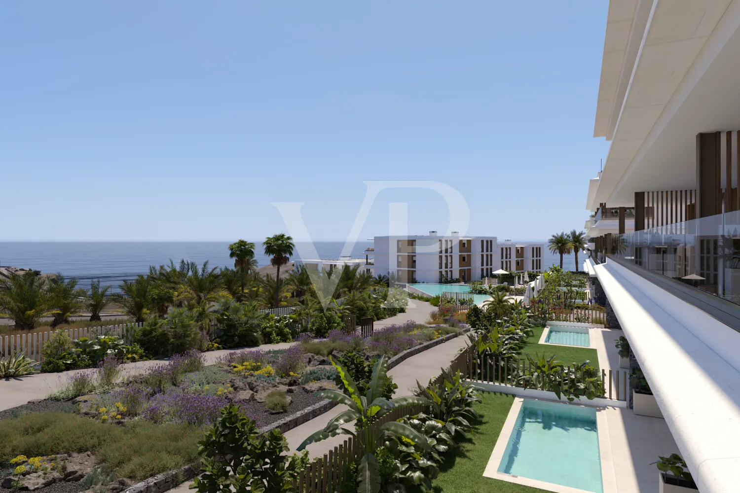 Obra nueva en primera línea de mar en Callao Salvaje - dos dormitorios